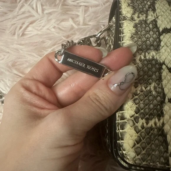 Michael Kors Snake Print Crossbody Bag - Picture 4 of 7